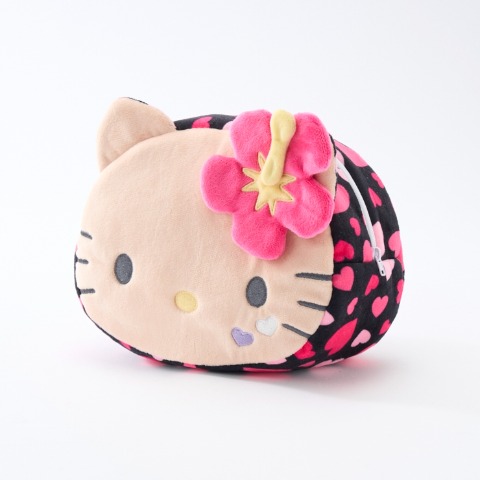 ポーチ付ブランケット（ひざ掛けサイズ・ハローキティ）