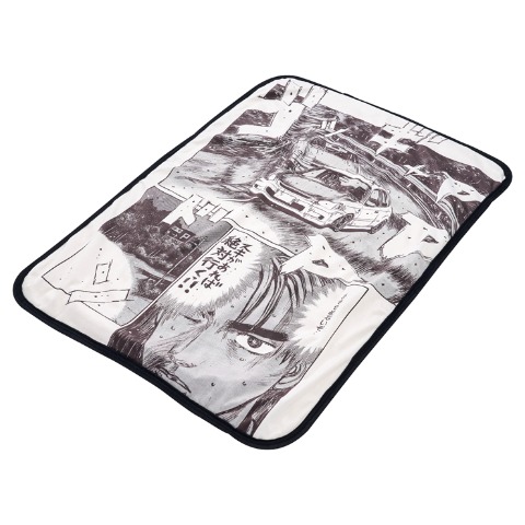 ブランケット（ひざ掛けサイズ・頭文字D）