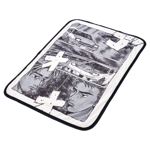 ブランケット（ひざ掛けサイズ・頭文字D）