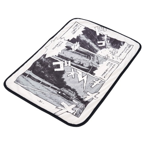 ブランケット（ひざ掛けサイズ・頭文字D）