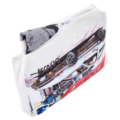 ブランケット（ひざ掛けサイズ・頭文字D）