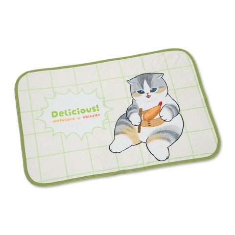 ポーチ付ブランケット（ひざ掛けサイズ・mofusand）