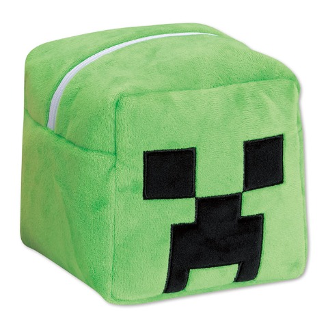 ポーチ付ブランケット（ひざ掛けサイズ・マインクラフト）