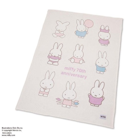 ブランケット（シングルサイズ・ミッフィー）