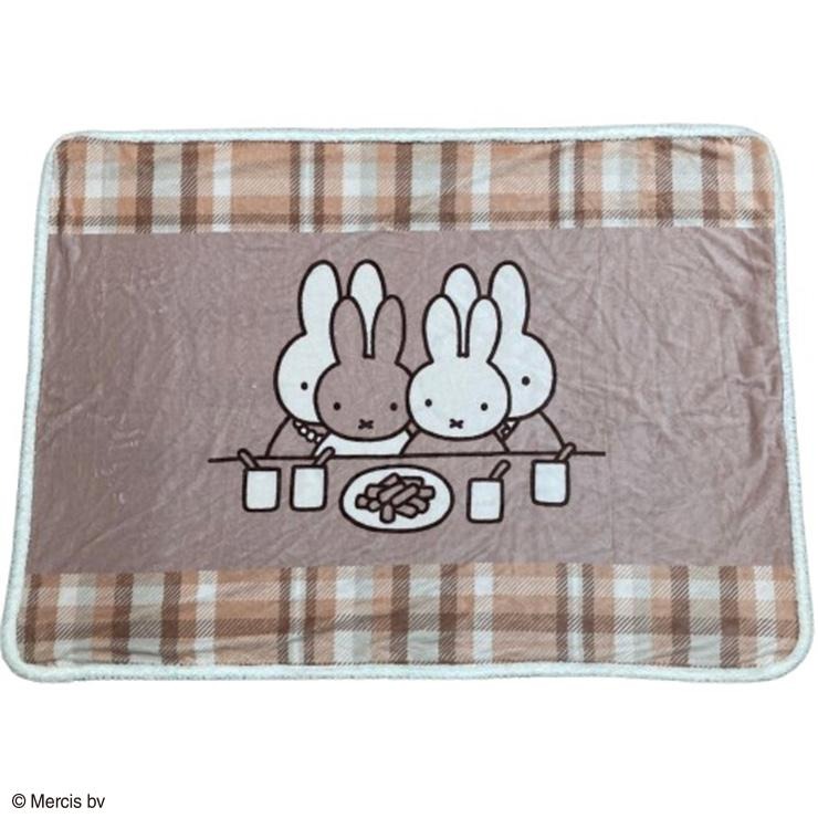 ミッフィー　シングル　敷きパット　ハーフ　ブランケット　しまむら ブランケット（ハーフサイズ・miffy） | しまむら | しまむらパーク