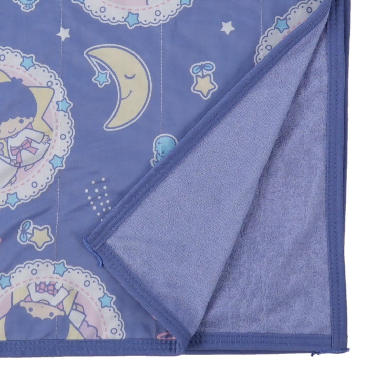 ♡キキララ リトルツインスターズ 冷感ケット 枕パッド 枕 スリッパ 七夕♡ 冷感ケット（ハーフサイズ・リトルツインスターズ） | しまむら