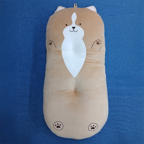 長座ぶとん（コーギー）