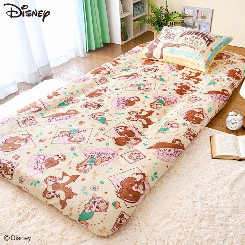 ワンタッチシーツ（シングルロングサイズ・チップ＆デール）