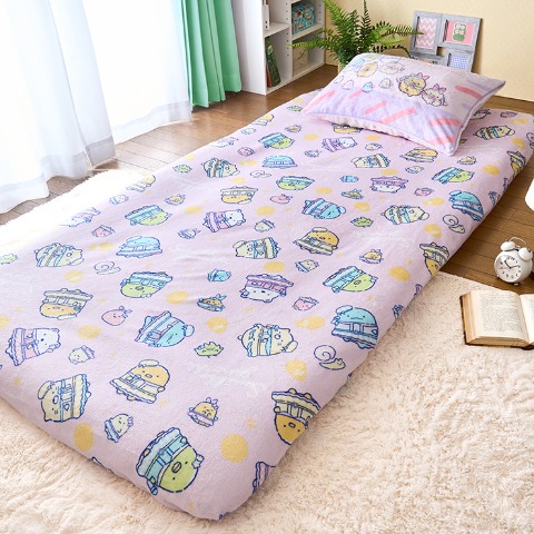 ワンタッチシーツ（シングルロングサイズ・すみっコぐらし）