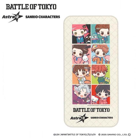 敷きパッド（BATTLE OF TOKYO astro9×SANRIO CHARACTERS）