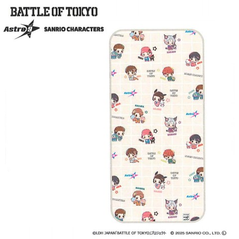 敷きパッド（BATTLE OF TOKYO astro9×SANRIO CHARACTERS）