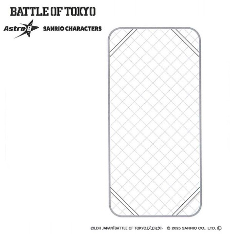 敷きパッド（BATTLE OF TOKYO astro9×SANRIO CHARACTERS）
