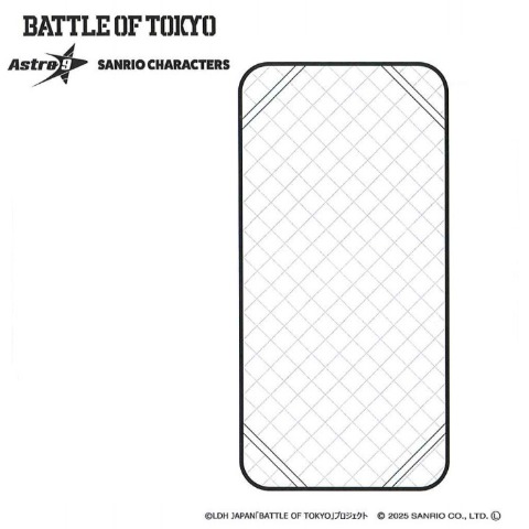 敷きパッド（BATTLE OF TOKYO astro9×SANRIO CHARACTERS）