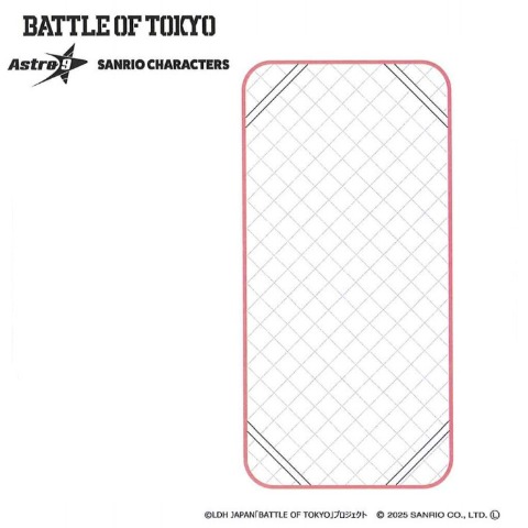 敷きパッド（BATTLE OF TOKYO astro9×SANRIO CHARACTERS）