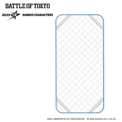 敷きパッド（BATTLE OF TOKYO astro9×SANRIO CHARACTERS）