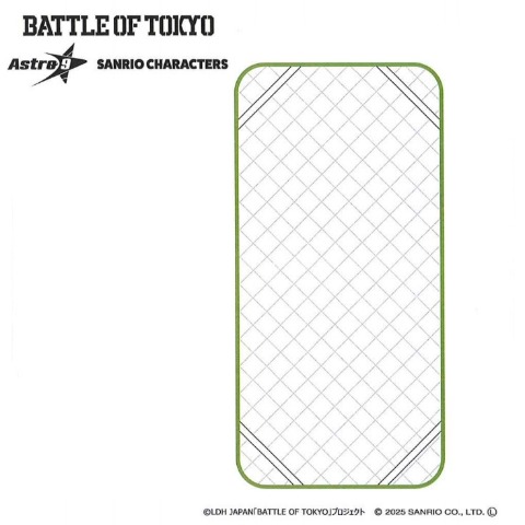 敷きパッド（BATTLE OF TOKYO astro9×SANRIO CHARACTERS）
