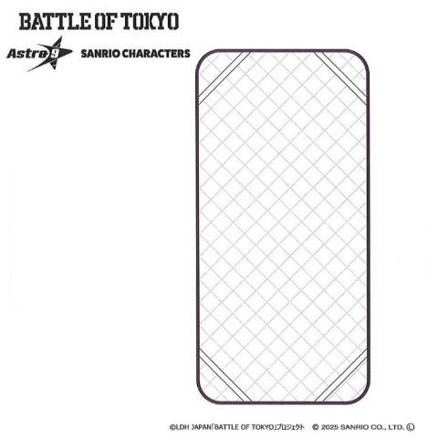 敷きパッド（BATTLE OF TOKYO astro9×SANRIO CHARACTERS）