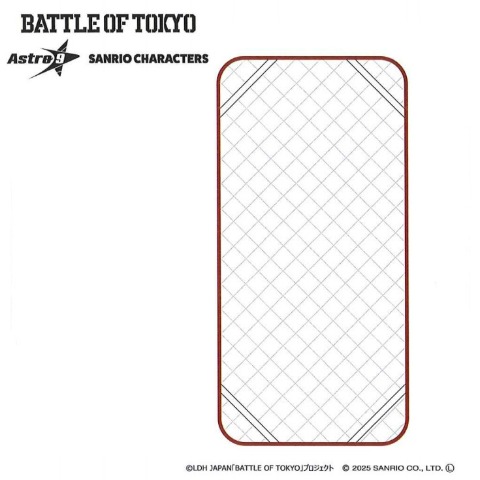 敷きパッド（BATTLE OF TOKYO astro9×SANRIO CHARACTERS）