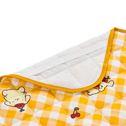 敷きパッド（シングルサイズ・ポムポムプリン）