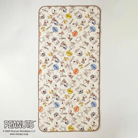 敷きパッド（シングルサイズ・PEANUTS）