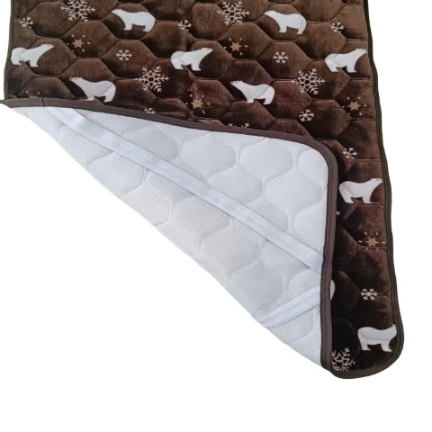 敷きパッド（セミダブルサイズ・FIBER HEAT）