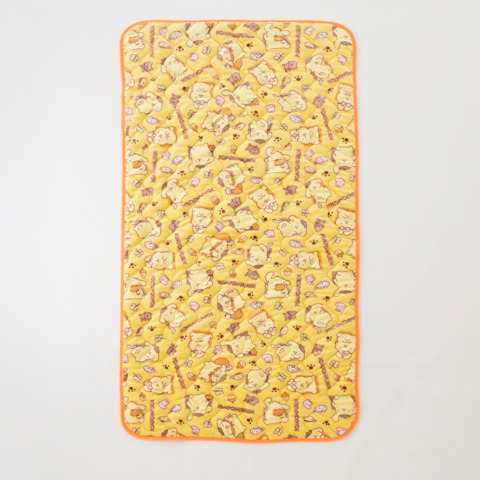 敷きパッド（シングルサイズ・ポムポムプリン）