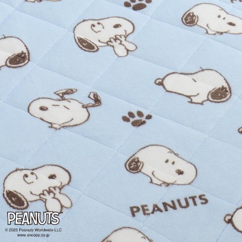 敷きパッド（シングルサイズ・PEANUTS）