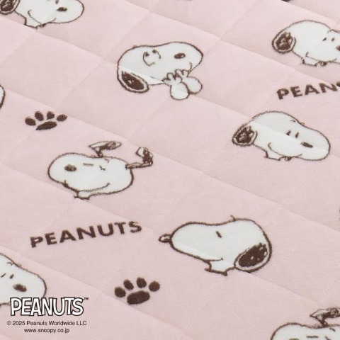 敷きパッド（シングルサイズ・PEANUTS）