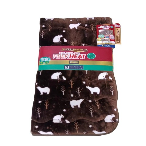 敷きパッド（シングルサイズ・FIBER HEAT SUPER PREMIUM）