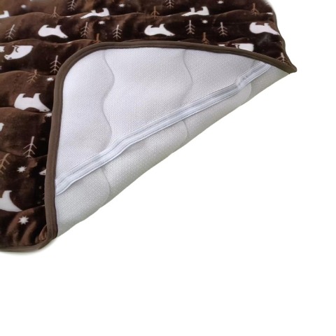 敷きパッド（シングルサイズ・FIBER HEAT SUPER PREMIUM）