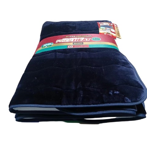 敷きパッド（ダブルサイズ・FIBER HEAT SUPER PREMIUM）