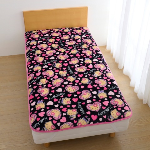 敷きパッド（シングルサイズ・ハローキティ）