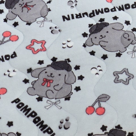 敷きパッド（シングルサイズ・ポムポムプリン）