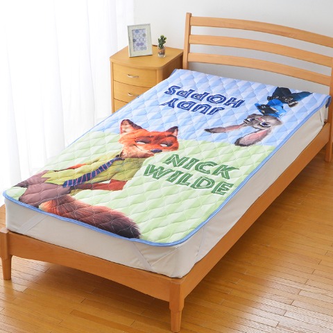 敷きパッド（シングルサイズ・ズートピア）