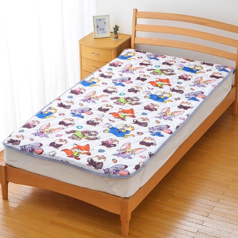 敷きパッド（シングルサイズ・ズートピア）