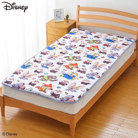 敷きパッド（シングルサイズ・ズートピア）
