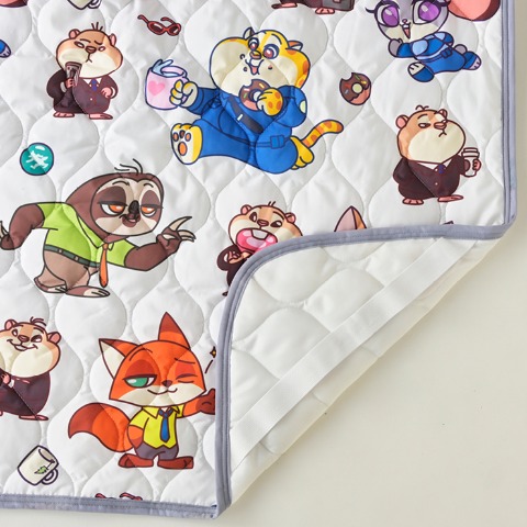 敷きパッド（シングルサイズ・ズートピア）