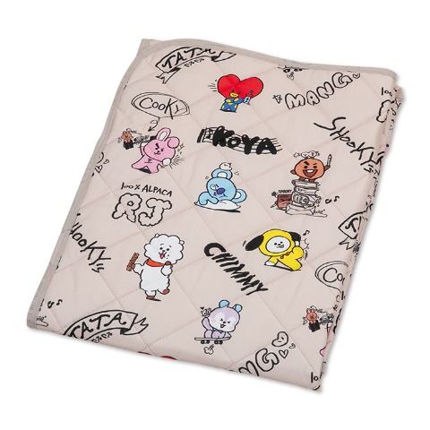 敷きパッド（シングルサイズ・BT21）