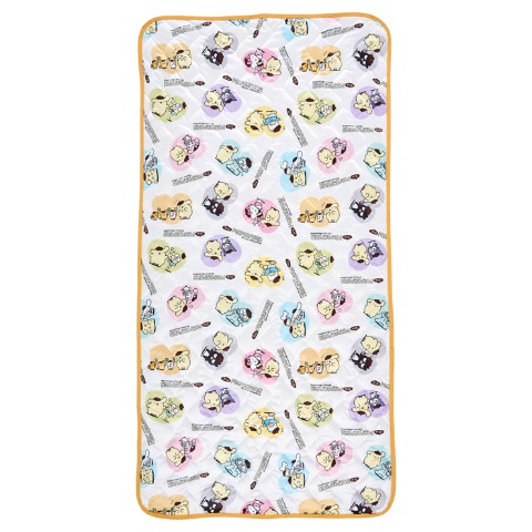 敷きパッド（シングルサイズ・ポムポムプリン）