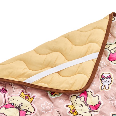 敷きパッド（シングルサイズ・ポムポムプリン）