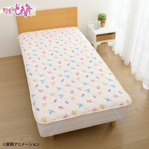 敷きパッド（シングルサイズ・おジャ魔女どれみ）