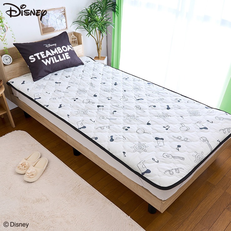 敷きパッド（シングルサイズ・蒸気船ウィリー） | しまむら | しまむら