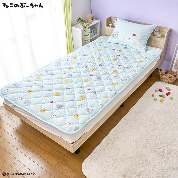 敷きパッド（シングルサイズ・ねこのぶーちゃん） | しまむら