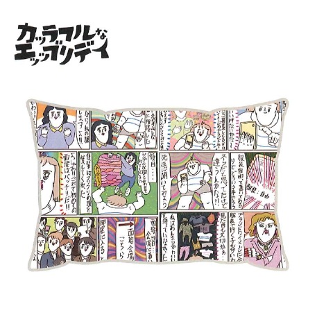 枕カバー（43×63cm・カッラフルなエッッブリデイ）