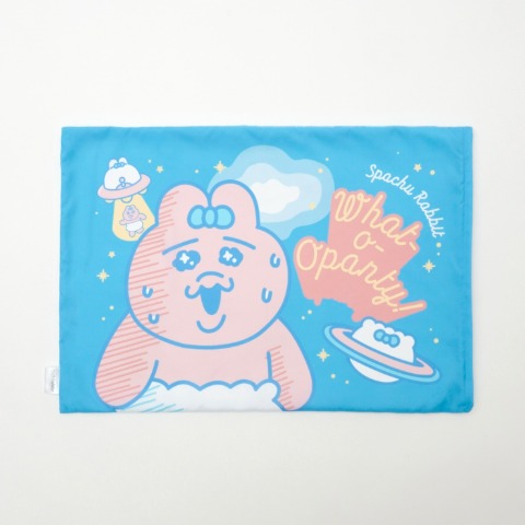 枕カバー（43×63cm・おぱんちゅうさぎ）