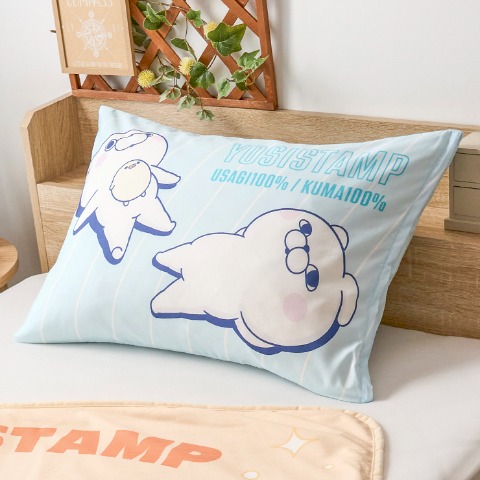 枕カバー（43×63cm・ヨッシースタンプ）