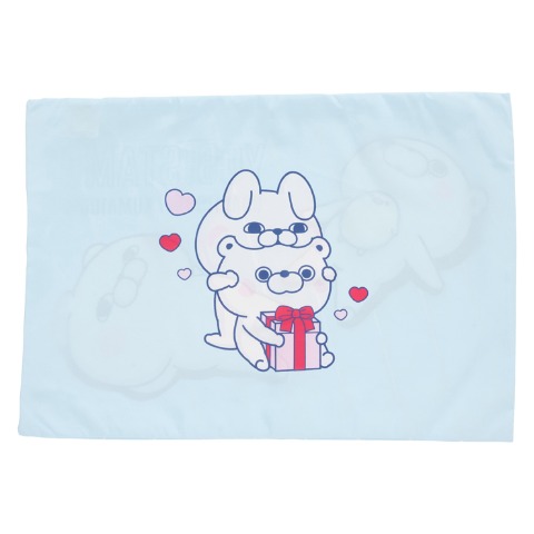 枕カバー（43×63cm・ヨッシースタンプ）