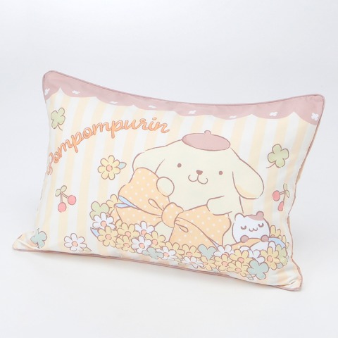枕カバー（43×63cm・ポムポムプリン）