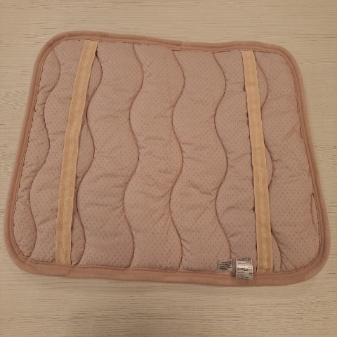 枕バッド（35×50cm・FIBER HEAT）ダマスク柄