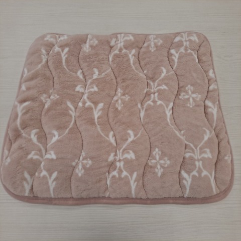 枕バッド（43×63cm・FIBER HEAT）ダマスク柄